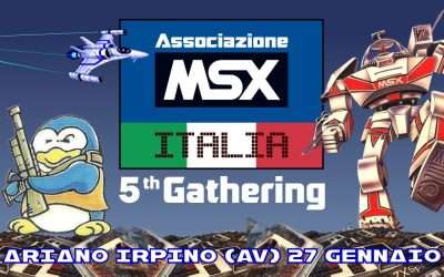 5th Gathering MSX 27 Gennaio 2024 – Ariano Irpino (AV)