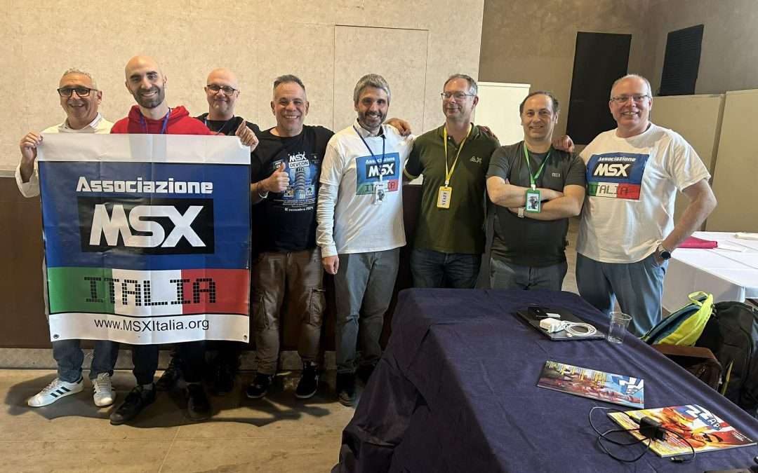 MSX Italia a RetroFutura Vigevano con la conferenza su Chrono Runner a cura di Lorenzo Mancini